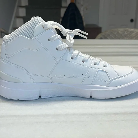 On Running White High-Top Sneakers